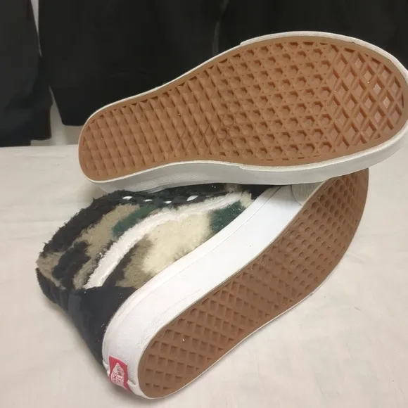 Vans Camo Sherpa Sk8 HiTop Adult Unisex 8.5M/10W