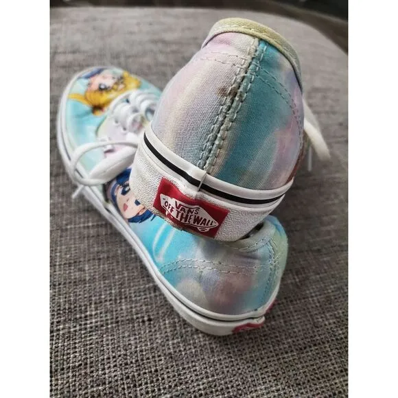 VANS Pretty Guardian Sailor Moon Shoes‎ Sneakers Size Men 7.5 Women 9.0 721356
