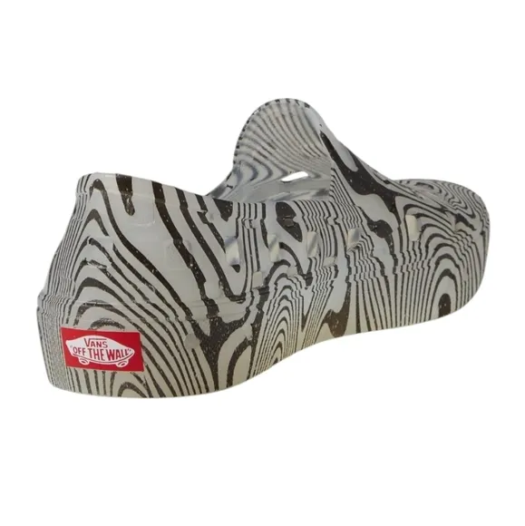 VANS Slip-On TRK Trippy Grain Clear Sneakers Athletic Shoes 8.5-9W