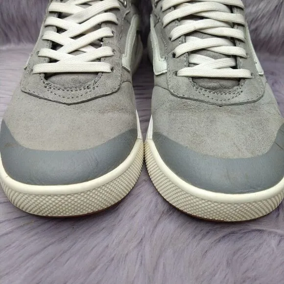 Vans UltraRange Exo Hi MTE Boots Womens Size 7.5  Gray Suede Marshmallow