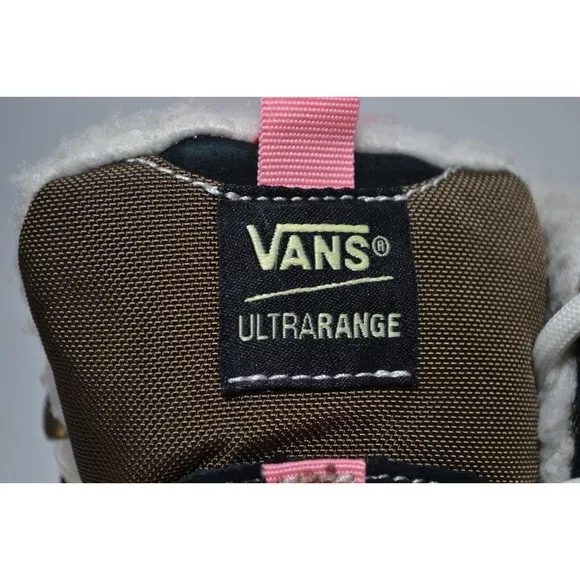 VANS Ultrarange Exo Hi Water Repellent Shoe Sherpa Lined Boots Womens 8.5 mens 7