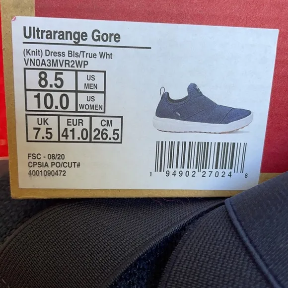 Vans Ultrarange Gore Knit Dress Blue/True White WMNS