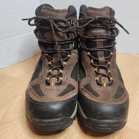 Vasque Breeze 2.0 GTX 5&quot; GORE-TEX Hiking Boots Brown Leather Men's Size 14