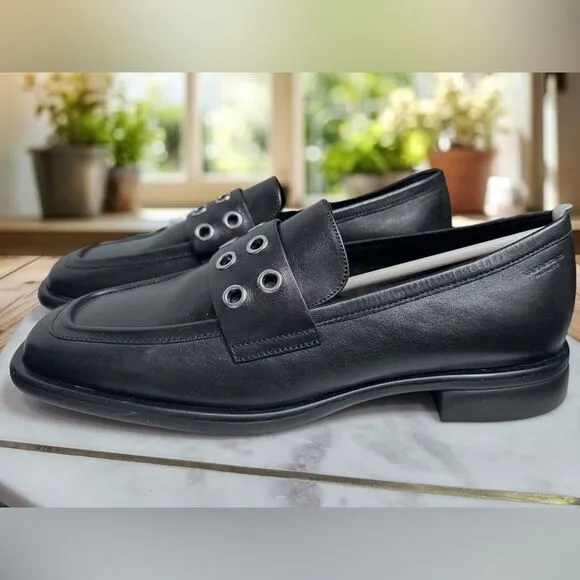 VEGABOND Shoemakers $185 Leather Brittie Embellished Penny Loafer Size 41