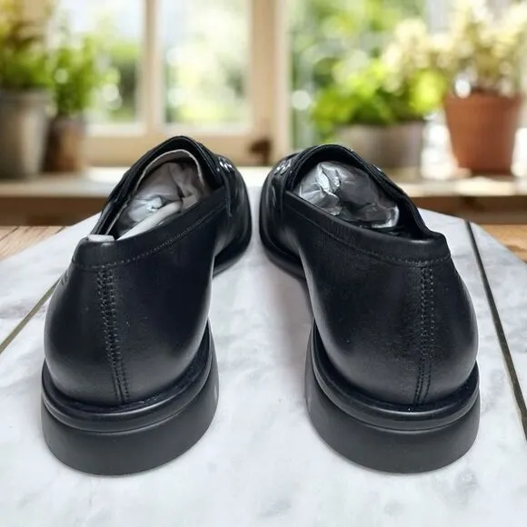 VEGABOND Shoemakers $185 Leather Brittie Embellished Penny Loafer Size 41