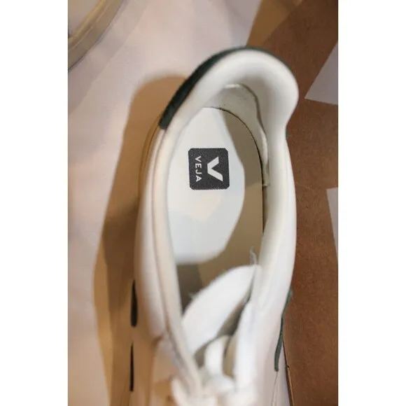 Veja V-12 Sneakers Men's White Cyprus Leather Low Top Comfort Casual NIB SZ 12