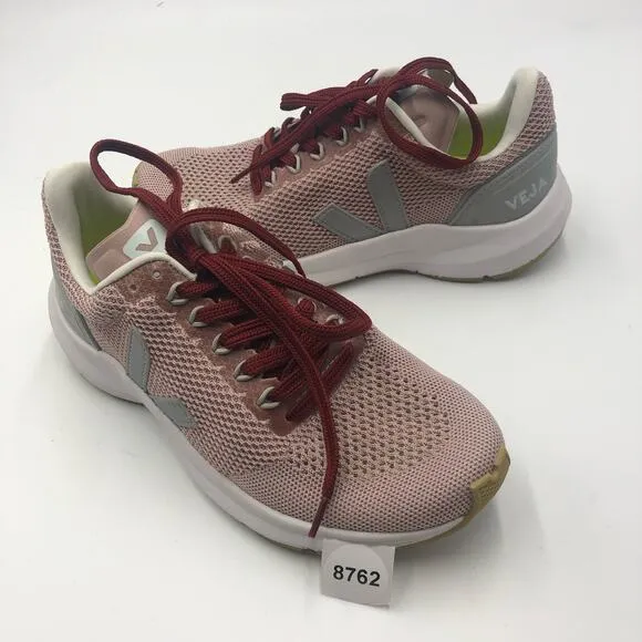 Veja Women's Vegan Marlin Knit Sneakers Lace Up Pink Size US 6