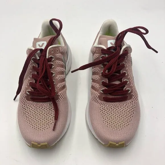 Veja Women's Vegan Marlin Knit Sneakers Lace Up Pink Size US 6
