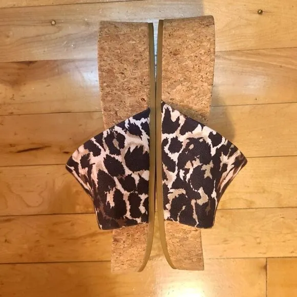 Veronica Beard Dresdyn Slides Animal Print