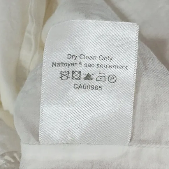 Veronica Beard Sima Dress in White, Size 2