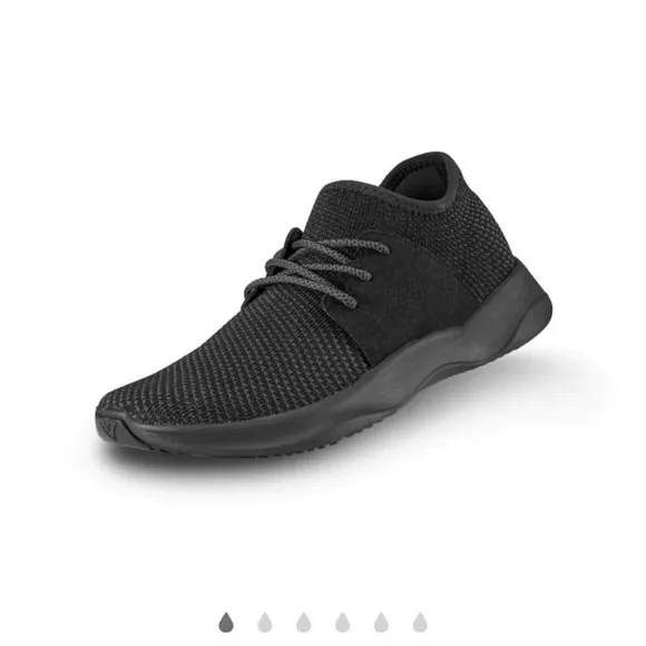 Vessi Men’s Black Knit Waterproof Sneaker