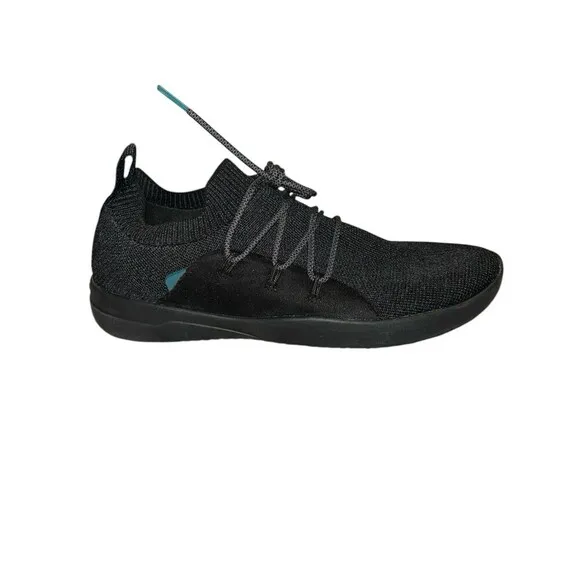 Vessi Shoes Womens 9 Cityscape Classic Black Mesh Casual Walking Sneakers