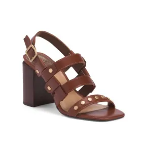 VINCE CAMUTO Whiskey Made In Brazil Leather Cildia Heeled Slingback Sandals
