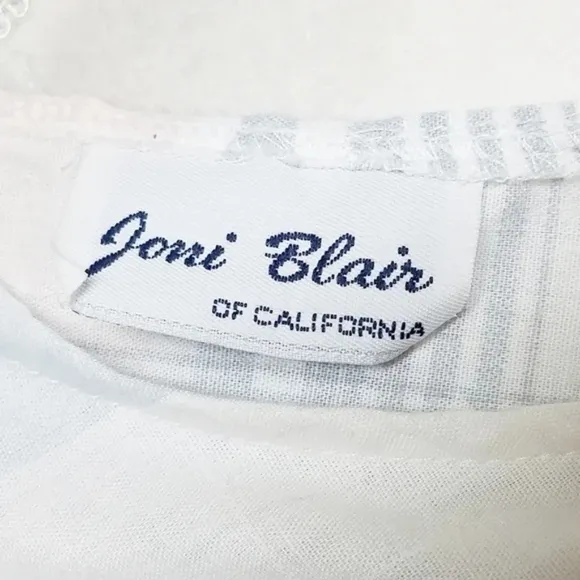VINTAGE Joni Blair Pastel Pink Blue Checkered Plaid Cropped Top Dress Outfit