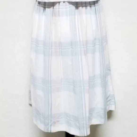 VINTAGE Joni Blair Pastel Pink Blue Checkered Plaid Cropped Top Dress Outfit