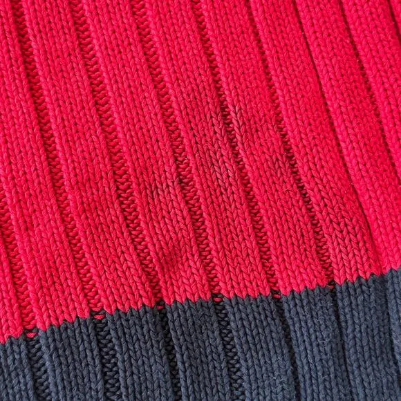 Vintage Polo Jeans Co Polo Ralph Lauren Knit American Flag Sweater Size Large