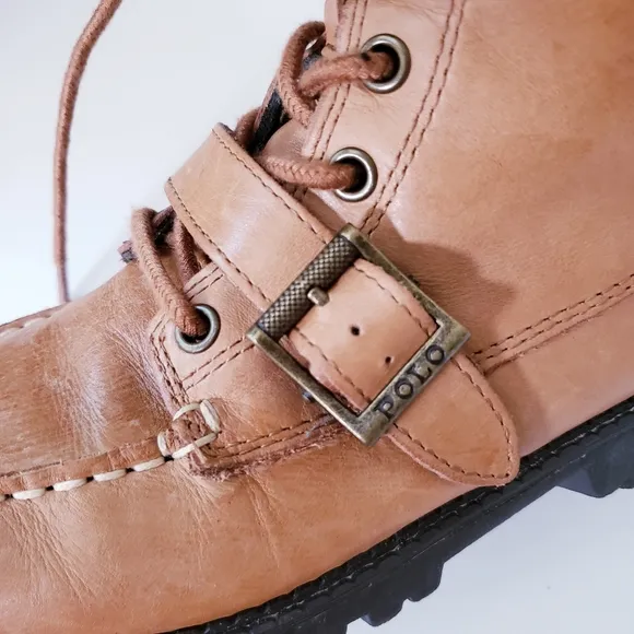 Vintage Ralph Lauren Polo Leather Boots