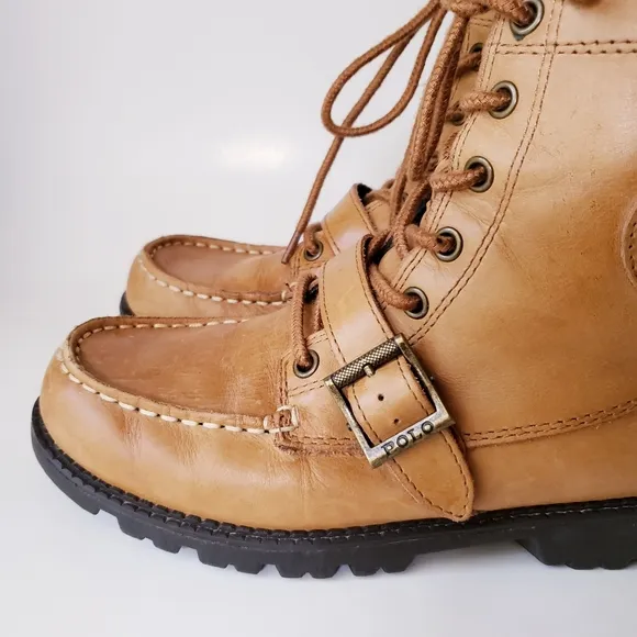 Vintage Ralph Lauren Polo Leather Boots