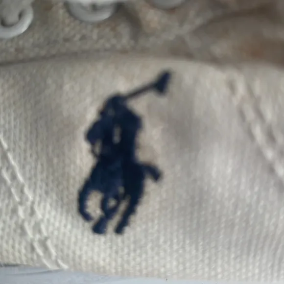 Vintage Ralph Lauren sneakers girls white 5 1/2