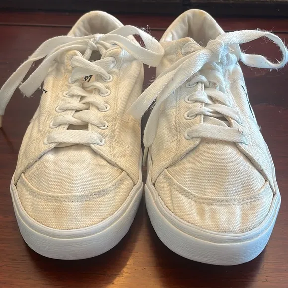 Vintage Ralph Lauren sneakers girls white 5 1/2