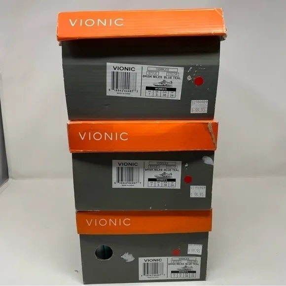 Vionic Brisk Miles sneakers blue teal