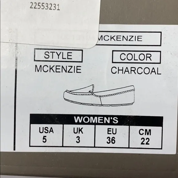 Vionic McKenzie suede shearling flats slippers NIB