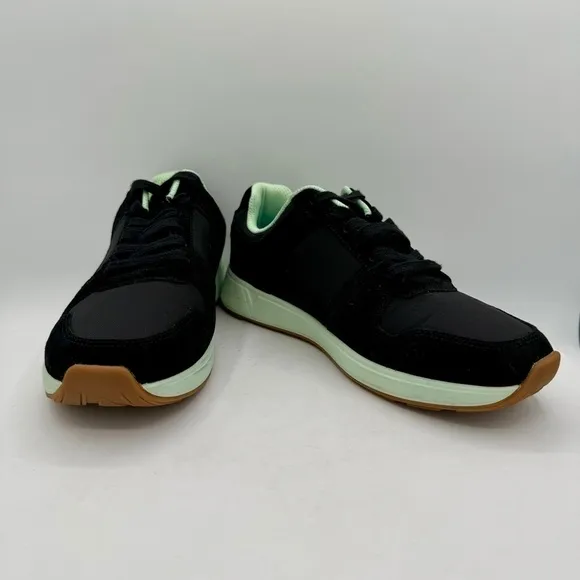 VIONIC SHAYLA WOMENS SNEAKERS SIZE 8.5  COLOR BLACK SUEDE NYLON NWT