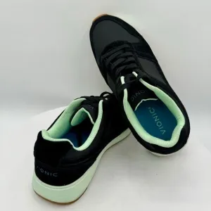 VIONIC SHAYLA WOMENS SNEAKERS SIZE 8.5  COLOR BLACK SUEDE NYLON NWT