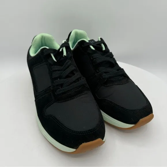 VIONIC SHAYLA WOMENS SNEAKERS SIZE 8.5  COLOR BLACK SUEDE NYLON NWT