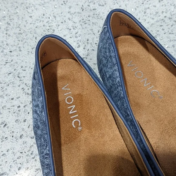 Vionic Willa II loafer Denim blue