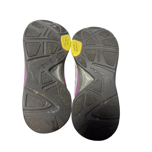 VIONIC Women's Motion Venture Athletic Shoes Silver Size 7
