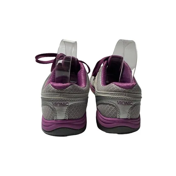 VIONIC Women's Motion Venture Athletic Shoes Silver Size 7