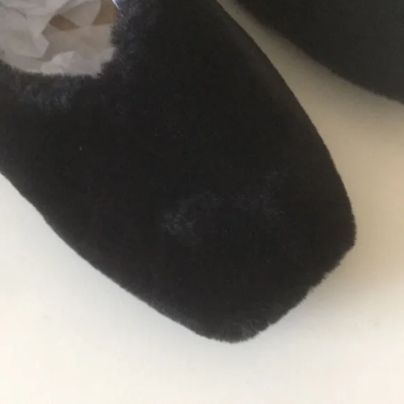 VIVAIA Margot 2.0 Black Mink Faux Fur Women's 39.5