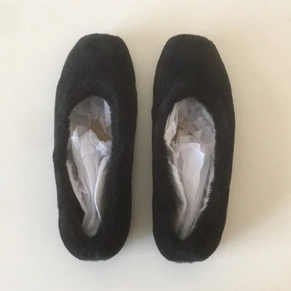 VIVAIA Margot 2.0 Black Mink Faux Fur Women's 39.5