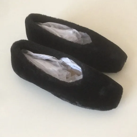VIVAIA Margot 2.0 Black Mink Faux Fur Women's 39.5