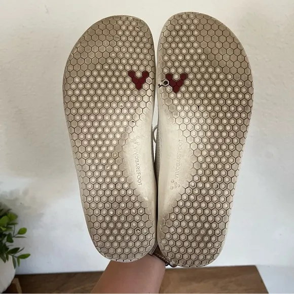 Vivobarefoot PRIMUS LITE KNIT WHITE WOMENS SNEAKERS SIZE EUR 38
