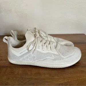 Vivobarefoot PRIMUS LITE KNIT WHITE WOMENS SNEAKERS SIZE EUR 38