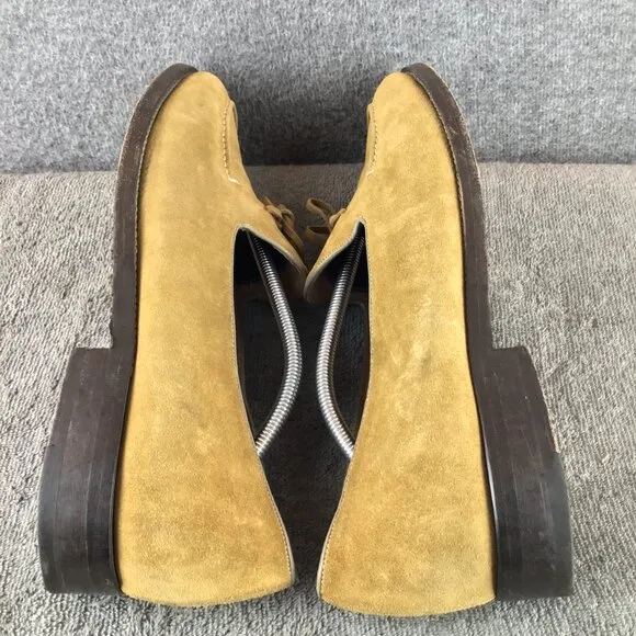 VTG Founders Made in Italy Men's String Loafers Sz 13 Camel