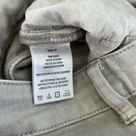 Wash Lab Denim Fay Beach Walk Flares in Mott Tie Dye size 27 Like New