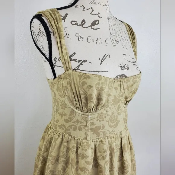 WeWoreWhat Tiered Corset Midi Dress Size 6