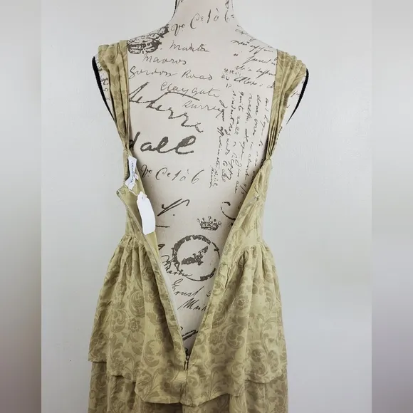 WeWoreWhat Tiered Corset Midi Dress Size 6