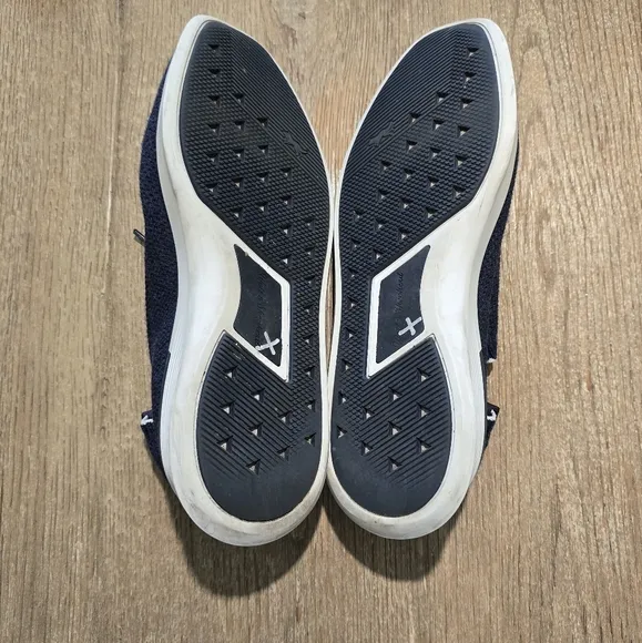 Wolf and‎ Shepherd Mens Navy SupremeKnit Trainer Sneakers sz 6