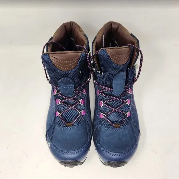 Women's 9.5 Oboz Sapphire Mid B-Dry waterproof hiking boots Huckleberry 70602