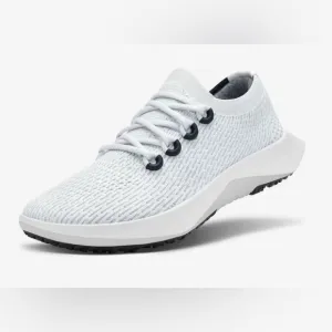 Women’s Allbirds Tree Dasher 2 White and Black Knit Lace-Up Sneakers TD2/W9
