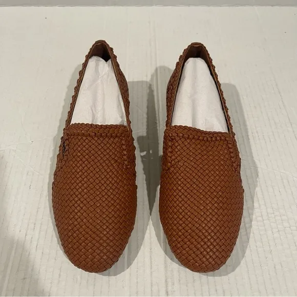 Women’s Birdies The Starling Cognac Woven Flats Size 6.5 US!