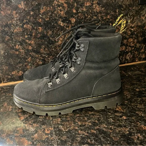 Women's Dr. Martens COMBS SUEDE CASUAL BOOTS 10