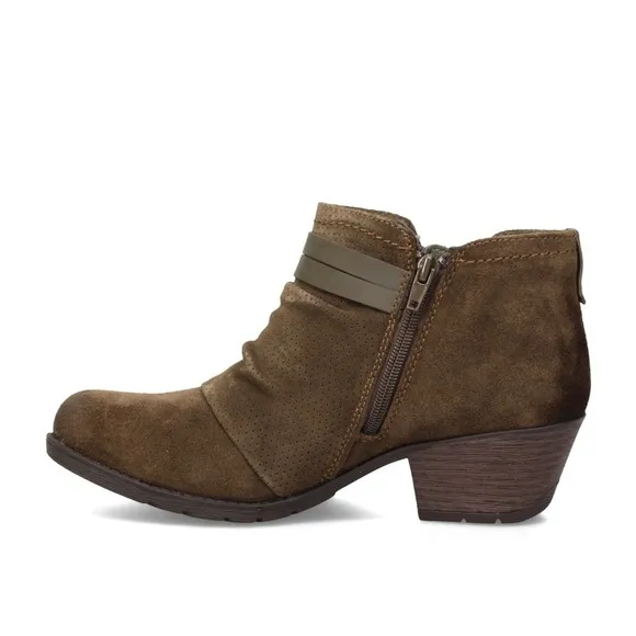 Women’s Earth Orgins Odel Brown Suede Ankle Boots 6.5 US!