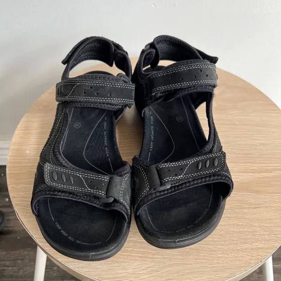 Women's Ecco Yucatan Sandals Size 7.5 Black