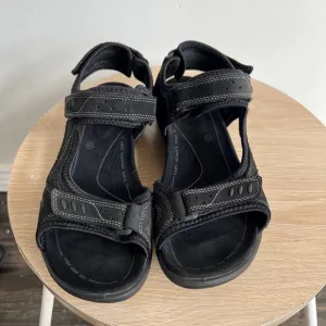 Women's Ecco Yucatan Sandals Size 7.5 Black