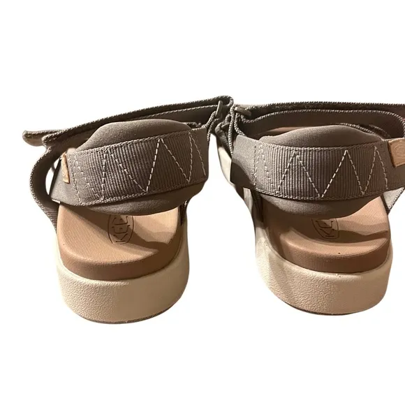 Women’s Keen Elle Strappy Sandal Brindle/Birch Color Size 7 NWOB